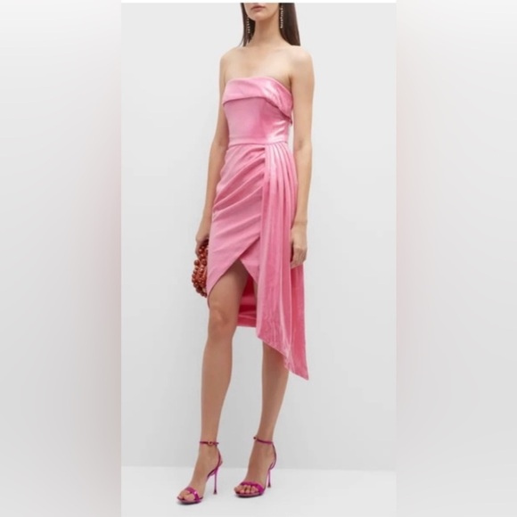 NWT Lavish Alice Sequin Bandeau Dress in Size 6 - Picture 7 of 9